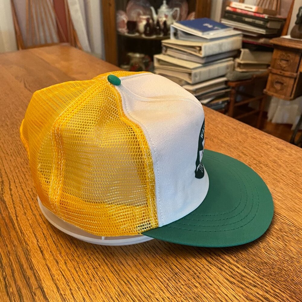 Men's Vintage Washington State Potato Country USA Snapback Trucker Hat Cap - Picture 5 of 13